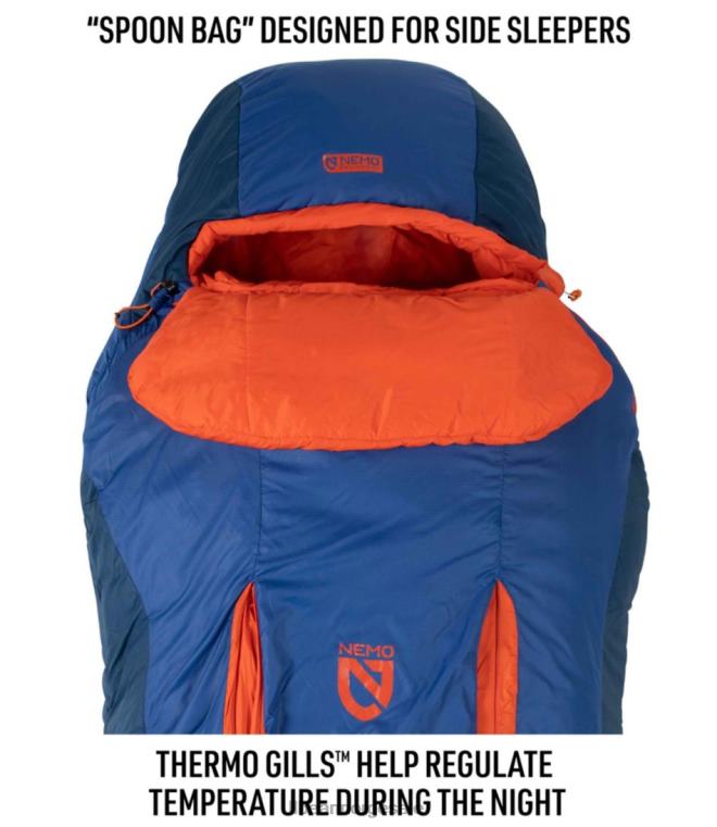 unisex nemo forte sovepose 35 grader fahrenheit 24VDH1521 L.L.Bean utendørs utstyr evig/høyde