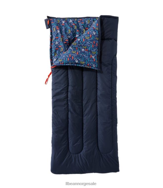 unisex sovepose i bomullsblanding 24VDH5260 L.L.Bean utendørs utstyr marine soloppgang