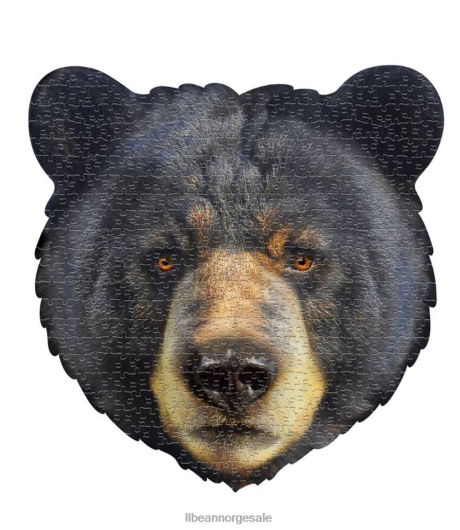 unisex bjørnepuslespill på plakatstørrelse 24VDH1960 L.L.Bean spill og rekreasjon multi