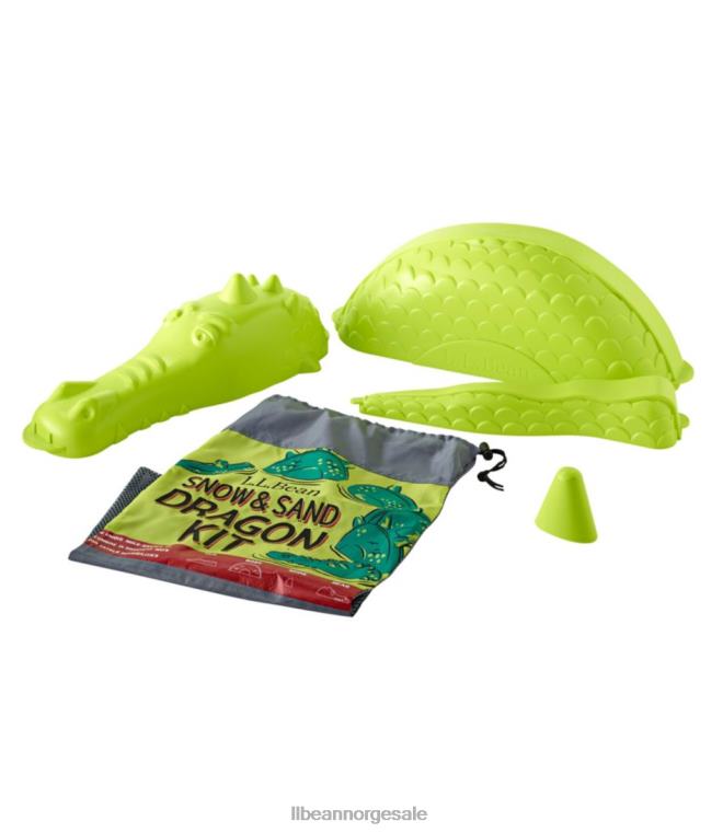 unisex snø og sand mold kit drage 24VDH1868 L.L.Bean spill og rekreasjon grønn