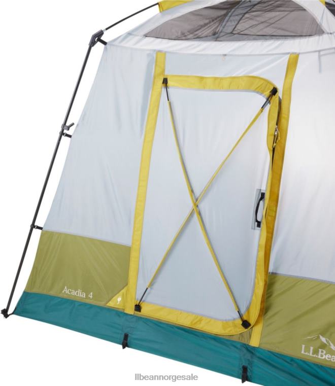 unisex acadia 4-manns telt 24VDH1346 L.L.Bean utendørs utstyr avokado/chartreuse
