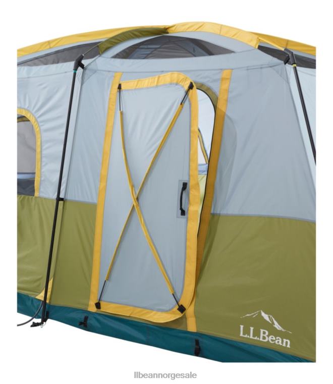 unisex acadia 8-manns hyttetelt 24VDH1560 L.L.Bean utendørs utstyr avokado/chartreuse
