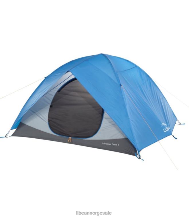 unisex adventure dome 4-manns telt 24VDH1788 L.L.Bean utendørs utstyr blå