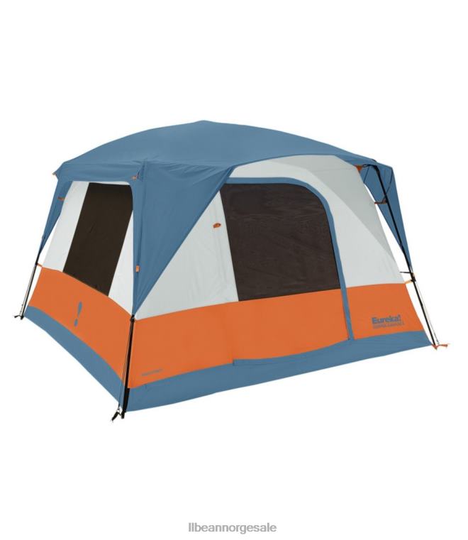 unisex eureka kobber canyon lx 4-manns telt 24VDH1366 L.L.Bean utendørs utstyr oransje/blått