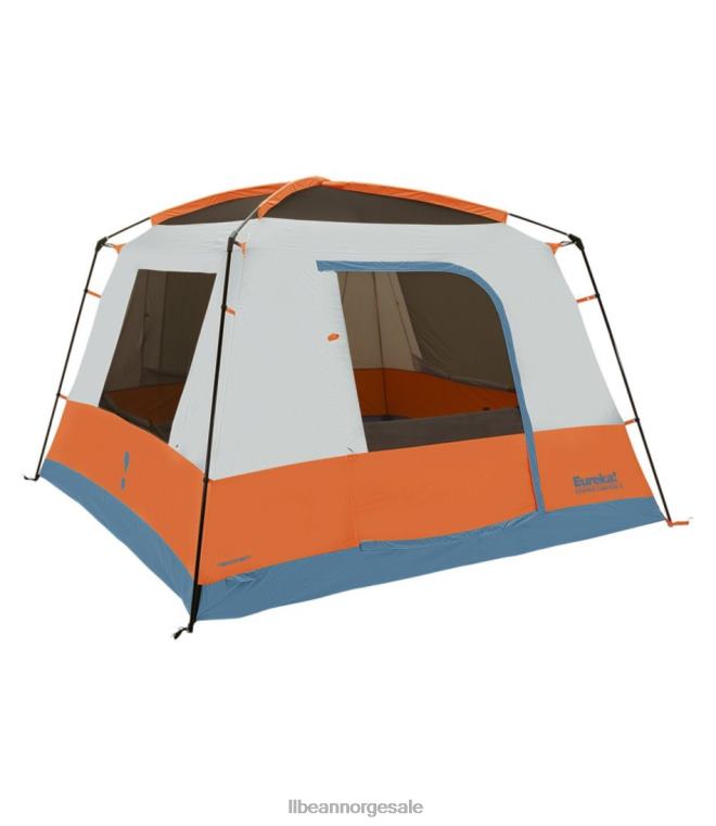 unisex eureka kobber canyon lx 4-manns telt 24VDH1366 L.L.Bean utendørs utstyr oransje/blått