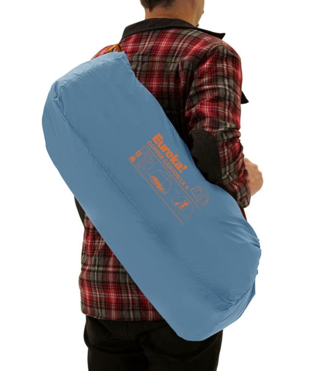 unisex eureka kobber canyon lx 4-manns telt 24VDH1366 L.L.Bean utendørs utstyr oransje/blått