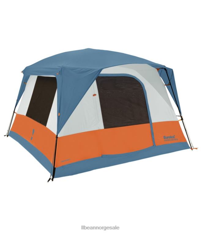 unisex eureka kobber canyon lx 6-manns telt 24VDH1410 L.L.Bean utendørs utstyr oransje/blått