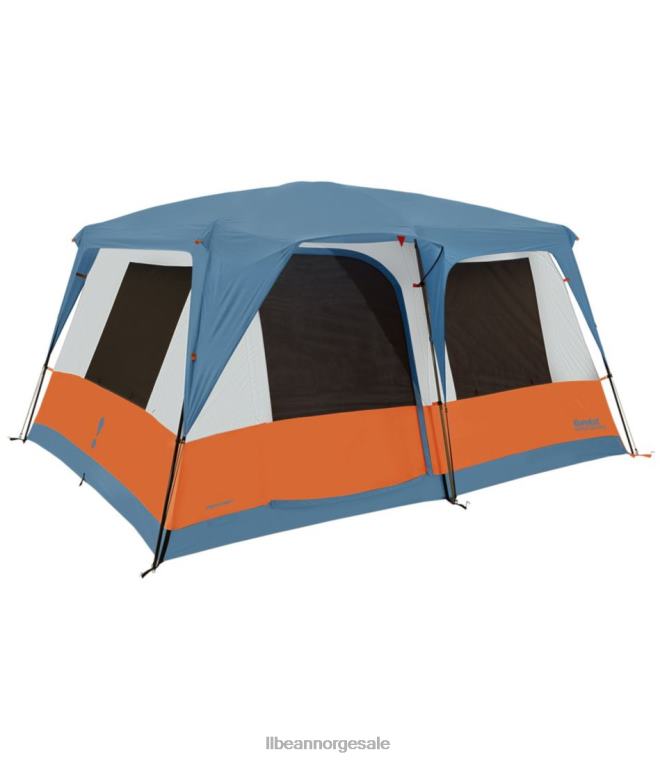 unisex eureka kobber canyon lx 8-manns telt 24VDH1552 L.L.Bean utendørs utstyr oransje/blått