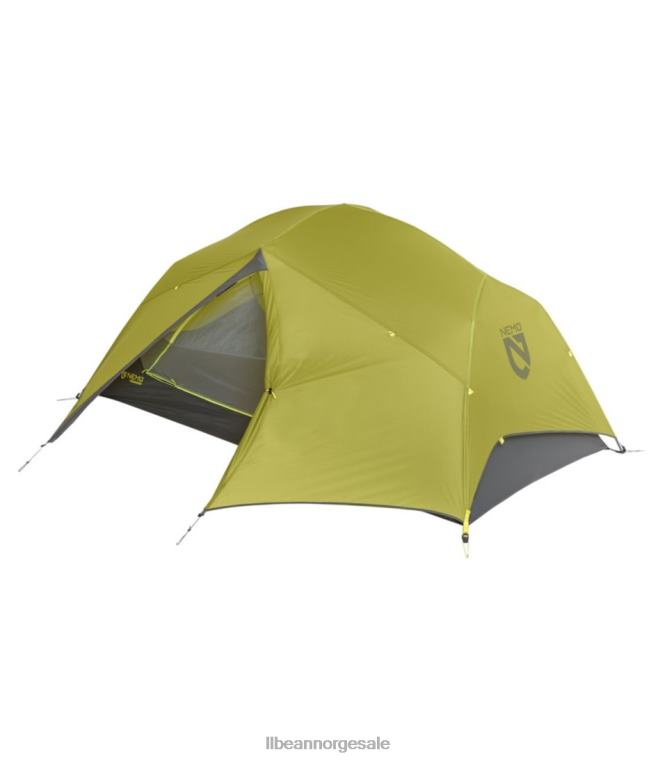 unisex nemo dolk osmo 2-manns backpacking telt 24VDH1486 L.L.Bean utendørs utstyr bjørkeknopp/godnatt grå