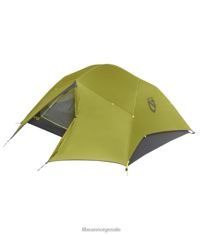 unisex nemo dolk osmo 3-manns backpacking telt 24VDH2172 L.L.Bean utendørs utstyr bjørkeknopp/godnatt grå