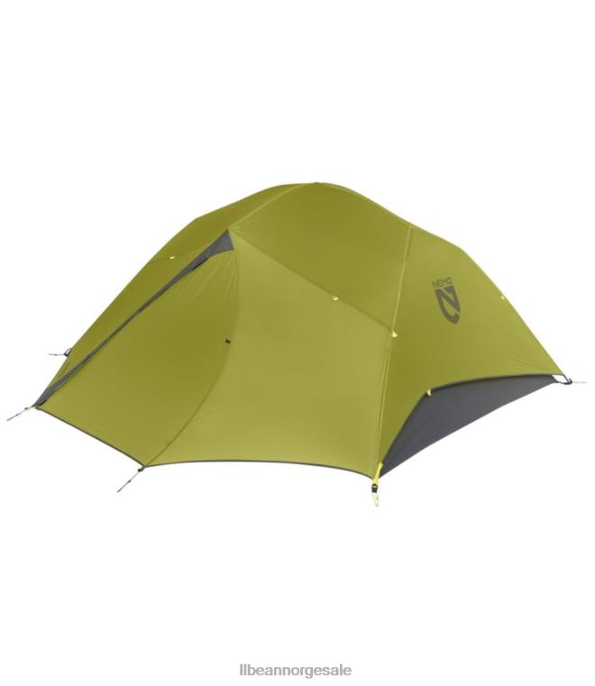 unisex nemo dolk osmo 3-manns backpacking telt 24VDH2172 L.L.Bean utendørs utstyr bjørkeknopp/godnatt grå