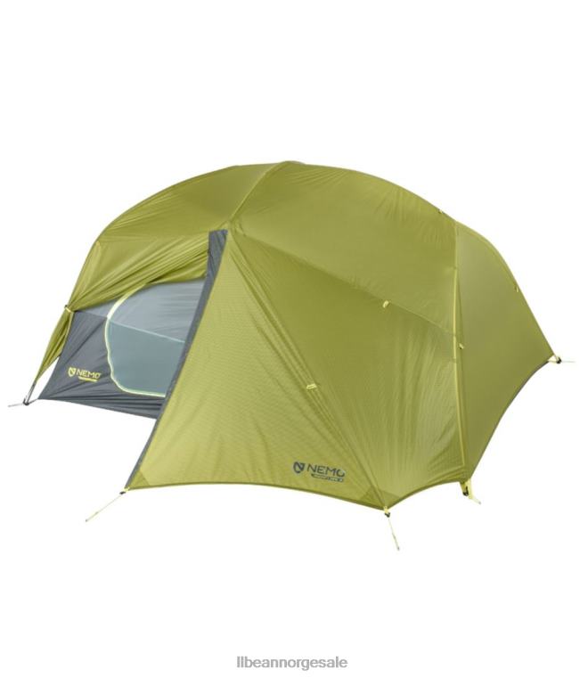 unisex nemo dragonfly osmo 3-manns backpacking telt 24VDH1357 L.L.Bean utendørs utstyr bjørkeknopp/godnatt grå
