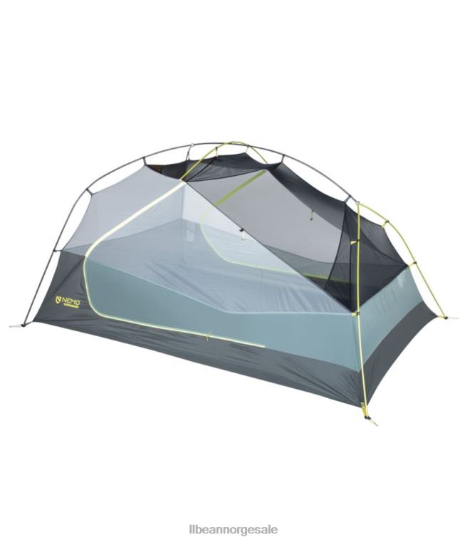 unisex nemo dragonfly osmo 3-manns backpacking telt 24VDH1357 L.L.Bean utendørs utstyr bjørkeknopp/godnatt grå