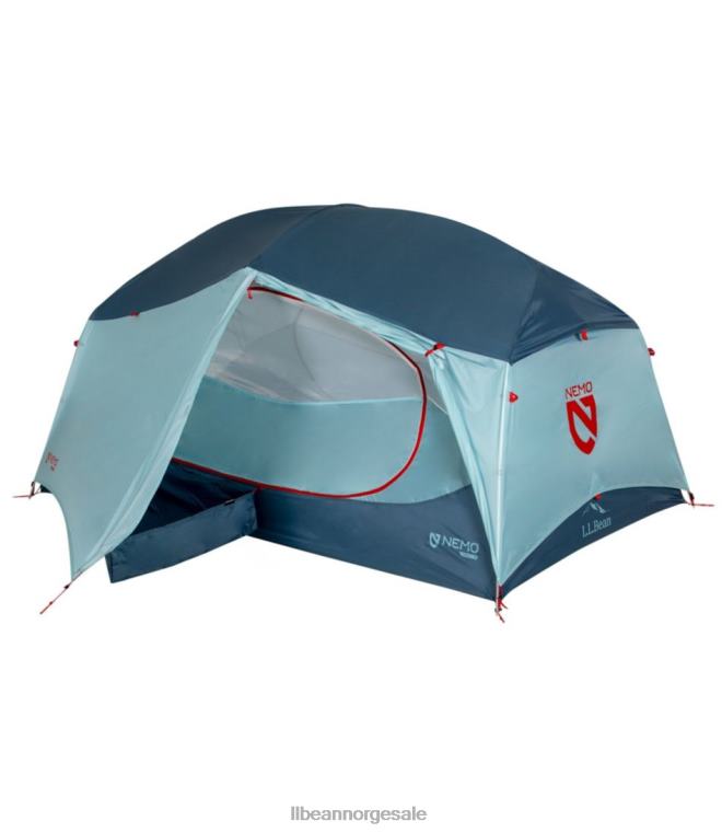 unisex nemo impact 2-manns backpacking telt 24VDH1413 L.L.Bean utendørs utstyr stormvær/grå dis