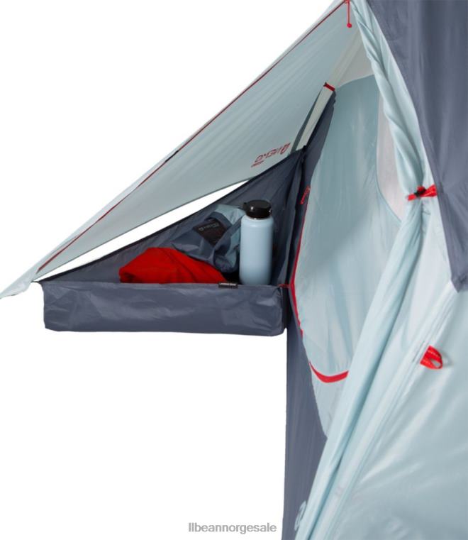 unisex nemo impact 2-manns backpacking telt 24VDH1413 L.L.Bean utendørs utstyr stormvær/grå dis