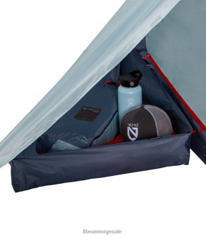 unisex nemo impact 3-manns backpacking telt 24VDH1756 L.L.Bean utendørs utstyr stormvær/grå dis