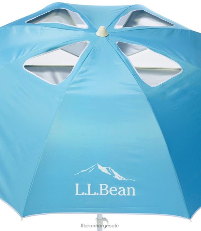 unisex vindutfordrer strandparasoll 24VDH1360 L.L.Bean utendørs utstyr blå