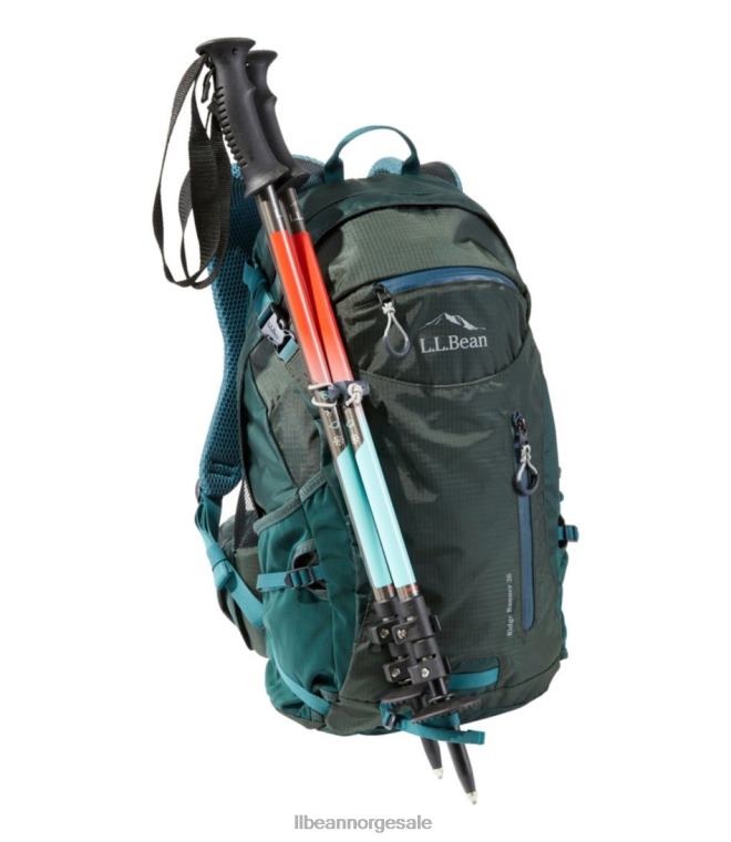 unisex 4-sesongs turstaver 24VDH1711 L.L.Bean utendørs utstyr fair aqua/cherry tomat