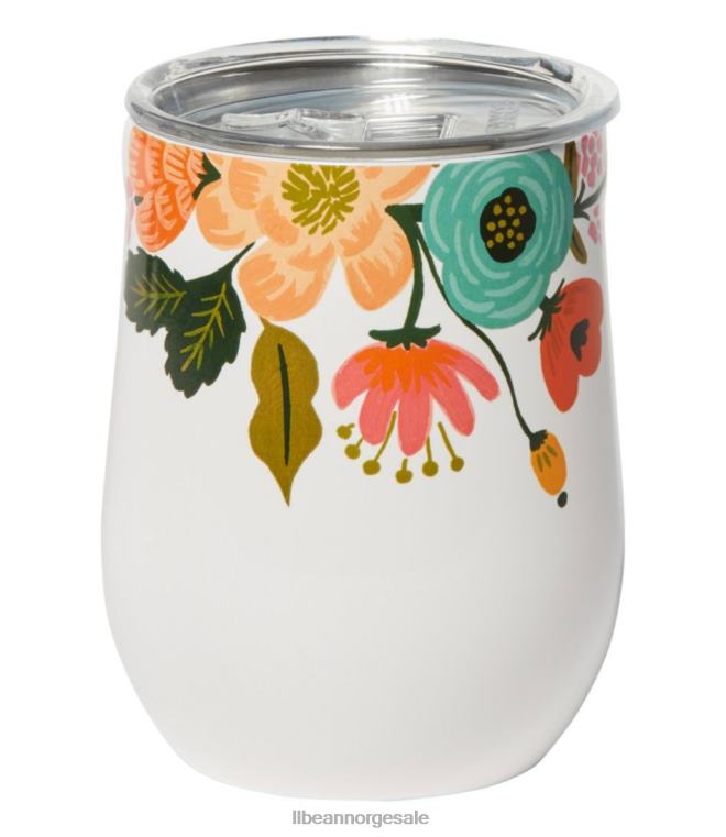 unisex corkcicle x rifle paper co. stilkløs kopp 24VDH4107 L.L.Bean utendørs tilbehør krem