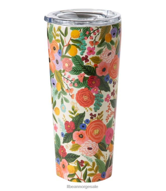 unisex corkcicle x rifle paper co. tumbler hagefest 24VDH2578 L.L.Bean utendørs tilbehør krem