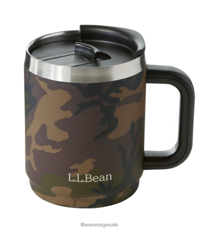 unisex dobbelvegget leirkrus 24VDH5239 L.L.Bean utendørs tilbehør fjellfuru camo