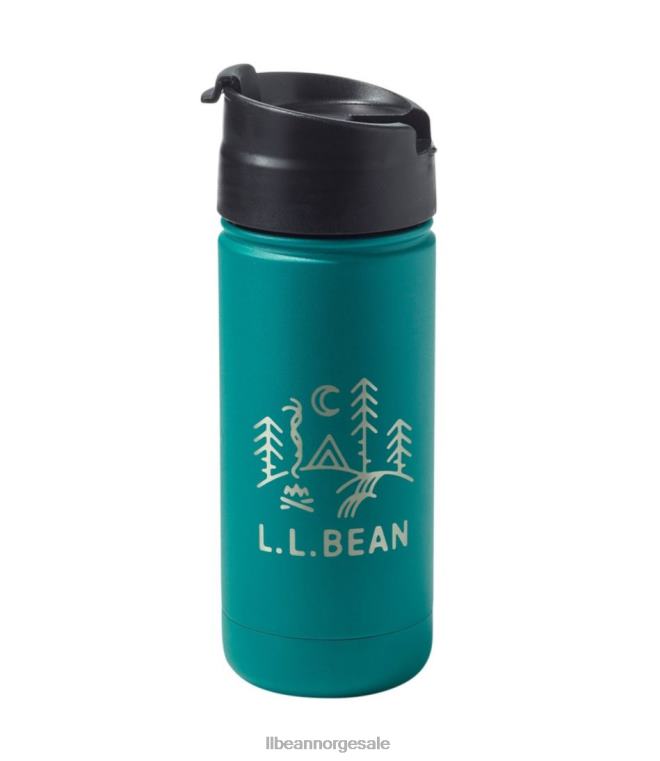 unisex isolert kaffekrus 24VDH4061 L.L.Bean utendørs tilbehør blågrønn/campingplass