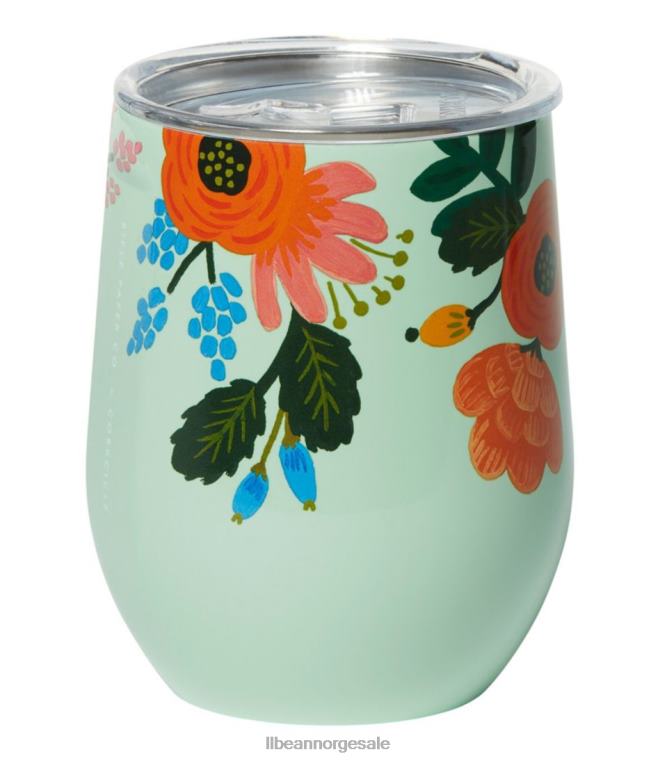 unisex korksikkel stilkløs kopp livlig floral 24VDH1931 L.L.Bean x Rifle Paper Co. utendørs tilbehør mynte