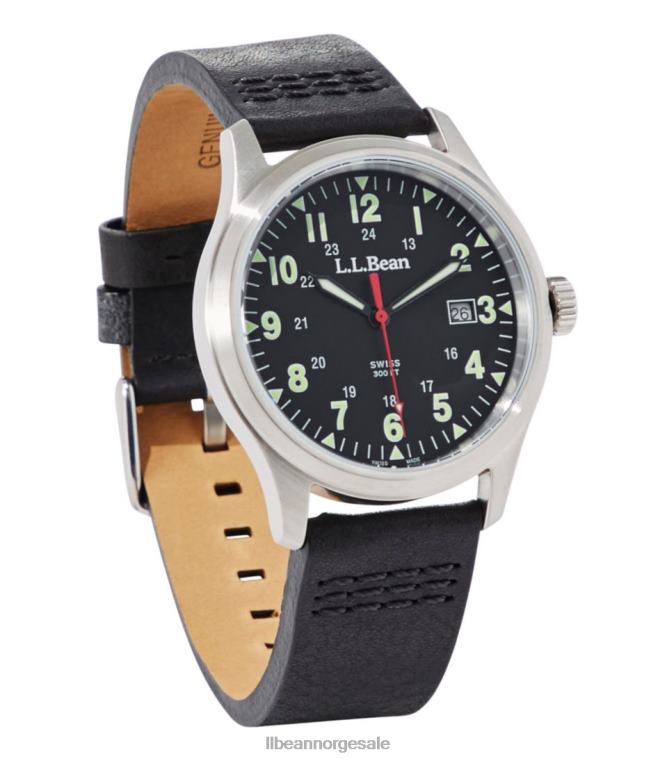 unisex katahdin 42mm feltklokke 24VDH1331 L.L.Bean utendørs tilbehør svart