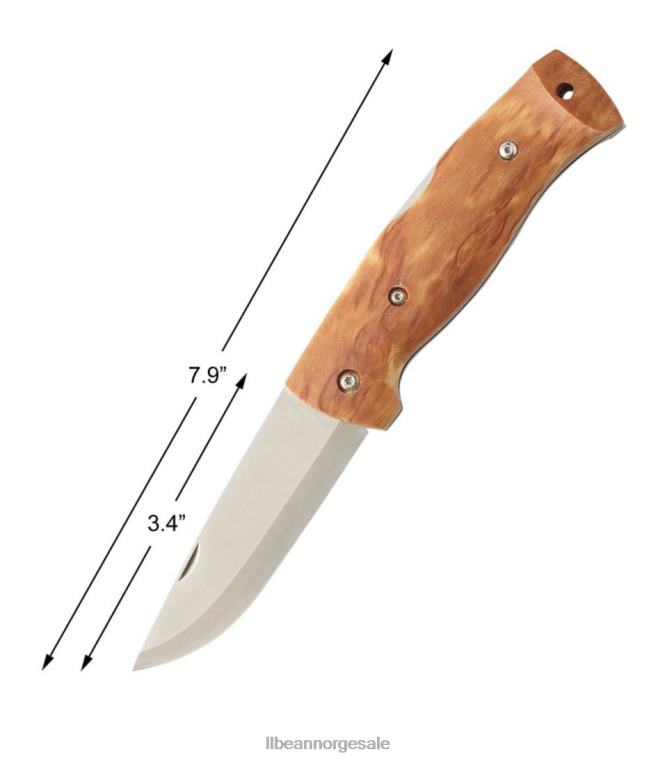 unisex helle bleja foldekniv 24VDH1928 L.L.Bean utendørs tilbehør naturlig