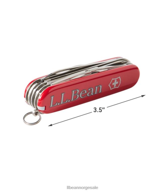 unisex jegerkniv for den sveitsiske hæren 24VDH4068 L.L.Bean utendørs tilbehør kolonial rød