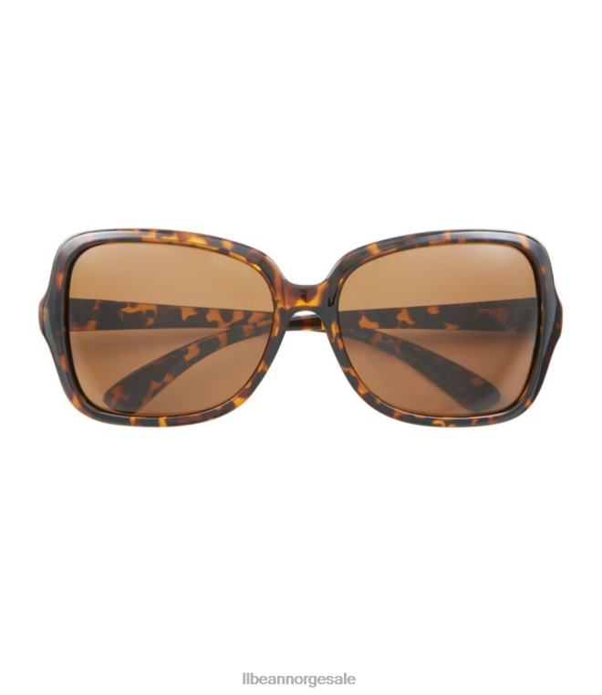 unisex Newbury polariserte solbriller 24VDH798 L.L.Bean utendørs tilbehør skinnende demi/brun