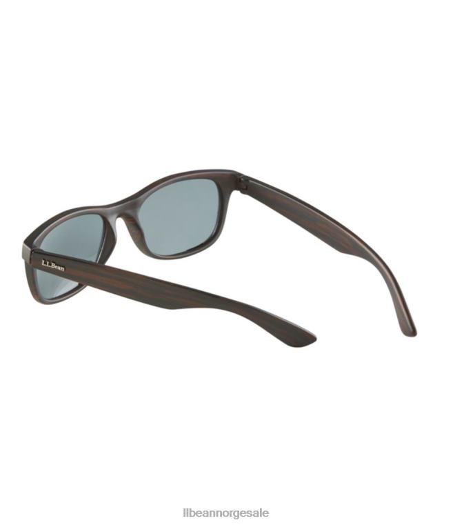 unisex c-jay polariserte solbriller 24VDH4074 L.L.Bean utendørs tilbehør skinnende svart/grå