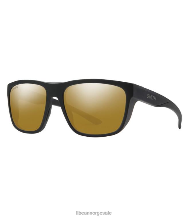 unisex smith barra chroma pop polariserte speil solbriller 24VDH668 L.L.Bean utendørs tilbehør matt sort/polar bronse speil