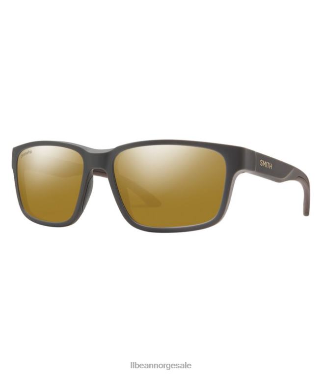 unisex smith basecamp chromapop polariserte speil solbriller 24VDH821 L.L.Bean utendørs tilbehør matt saus/polarisert bronsespeil