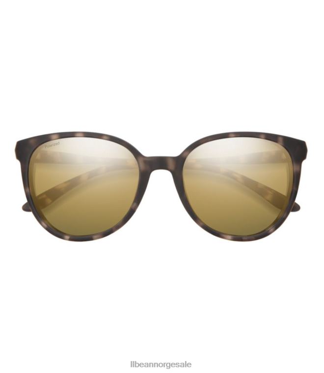 unisex smith cheetah chromapop polariserte speil solbriller 24VDH806 L.L.Bean utendørs tilbehør matt ask skilpadde/polar gull speil