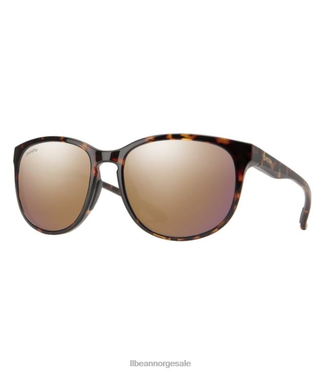 unisex smith lake shasta chromapop polariserte solbriller 24VDH811 L.L.Bean utendørs tilbehør skilpadde/polarisert rosa gull speil