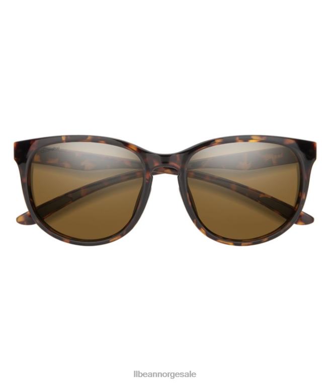 unisex smith lake shasta chromapop polariserte speil solbriller 24VDH3586 L.L.Bean utendørs tilbehør matt sort/polar grågrønn