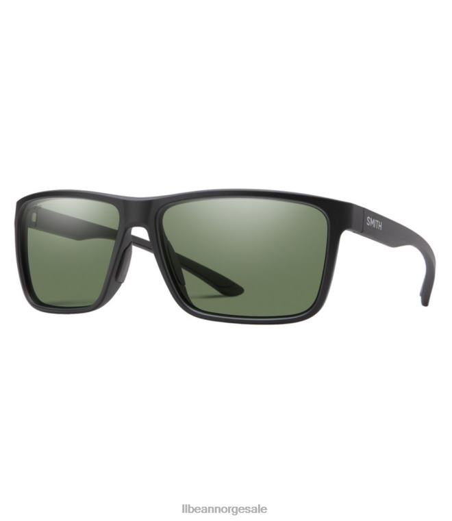 unisex smith riptide chromapop polariserte speil solbriller 24VDH3580 L.L.Bean utendørs tilbehør matt sort/polar grågrønn