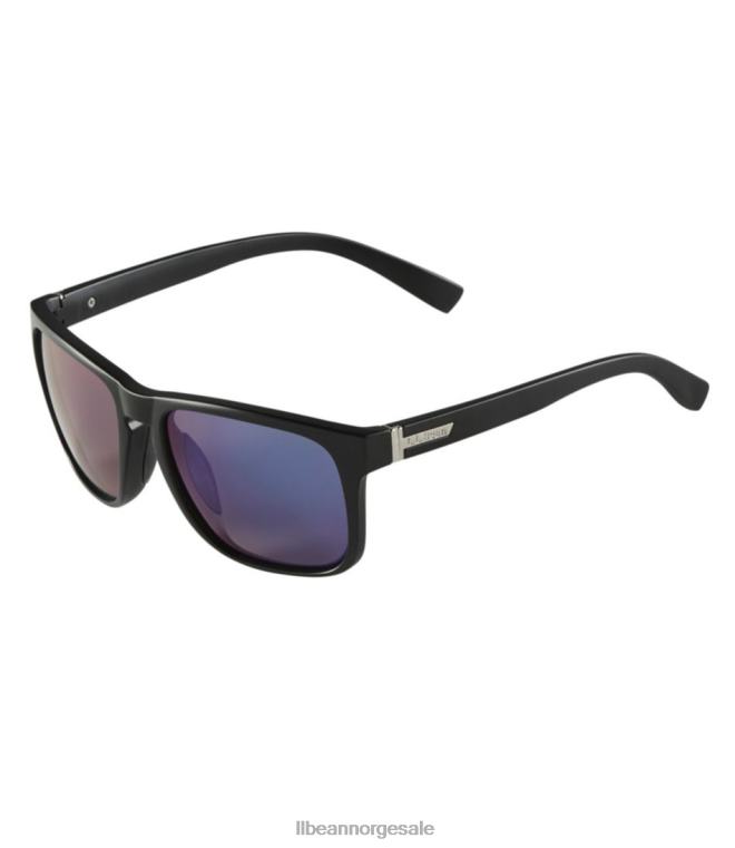 unisex westend polariserte solbriller 24VDH5301 L.L.Bean utendørs tilbehør matt sort/røyk med grønt speil