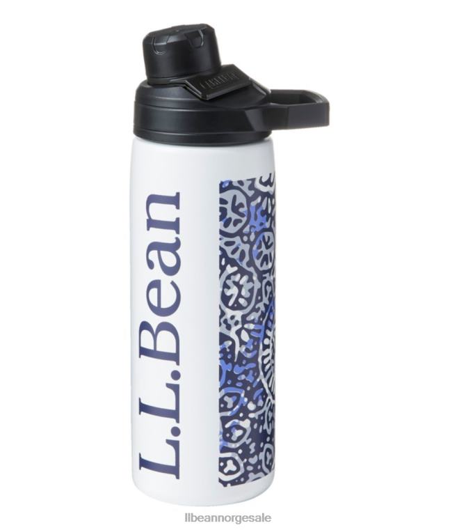 unisex camelbak sjakt isolert vannflaske 24VDH4148 L.L.Bean utendørs tilbehør hvit malingsstempel