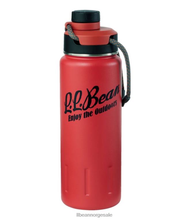 unisex isolert kantinevannflaske 24VDH4080 L.L.Bean utendørs tilbehør paprika/nyte friluftsliv