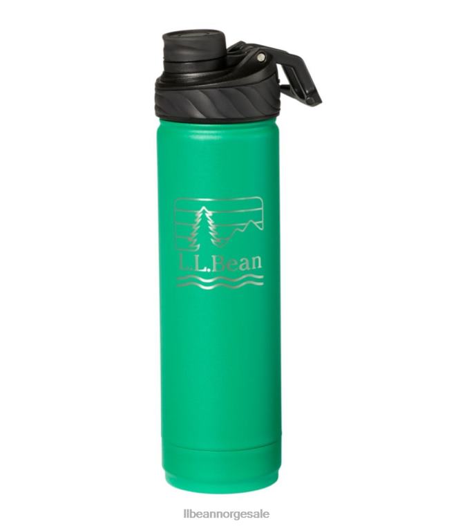 unisex kantine isolert vannflaske 24VDH1678 L.L.Bean utendørs tilbehør kelly green/trescene