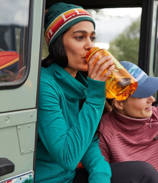 unisex nalgene sustain vannflaske med bred munn og trykk 24VDH6715 L.L.Bean utendørs tilbehør oransje/nyte utendørs