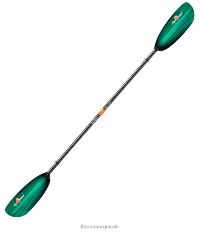 unisex aqua bundet tango fiberglass 2-delt kajakkpadle 24VDH2136 L.L.Bean vannsport grønt tidevann