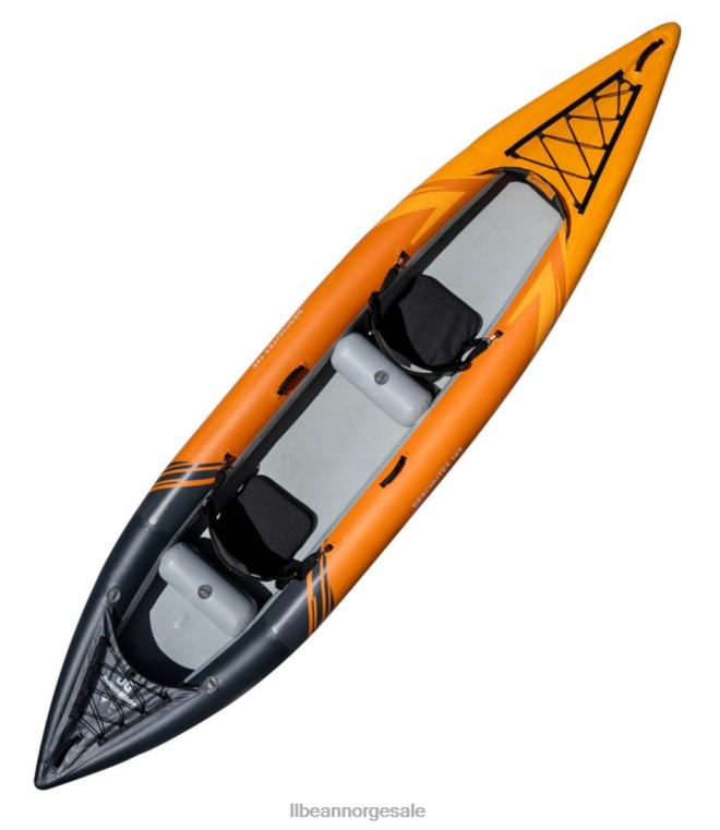 unisex aquaglide deschutes oppblåsbar kajakk tandem 24VDH1489 L.L.Bean vannsport oransje