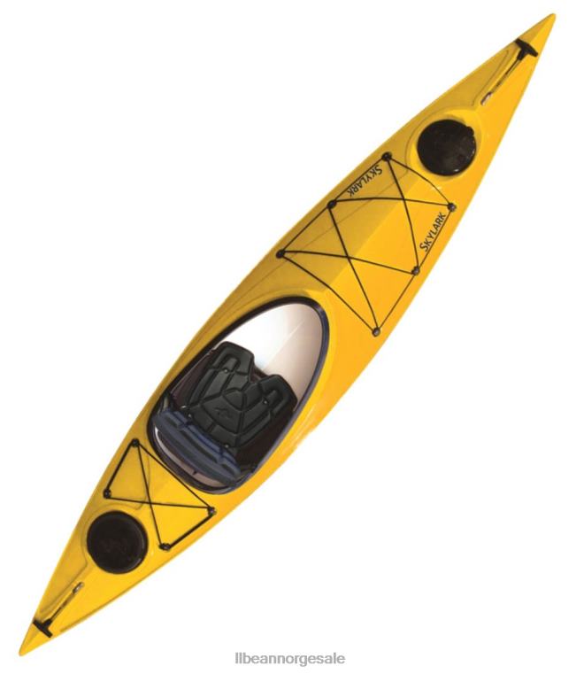unisex eddyline skylark kajakk 24VDH4162 L.L.Bean vannsport gul