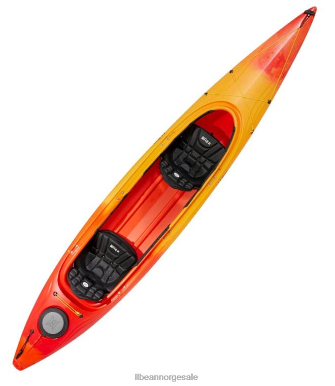 unisex manatee deluxe tandemkajakk 24VDH1327 L.L.Bean vannsport mango blekner