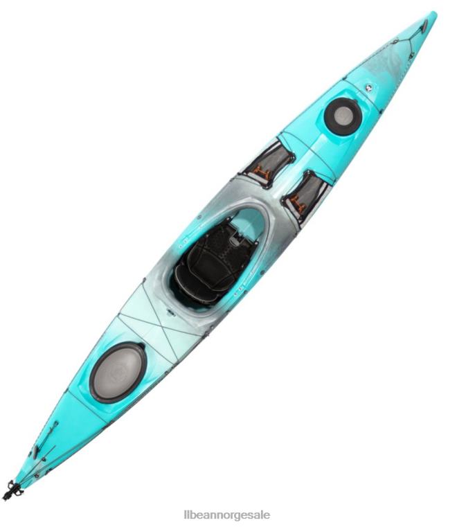 unisex tsunami 145 kajakk med ror ved villmarkssystemer 24VDH5285 L.L.Bean vannsport bris blå
