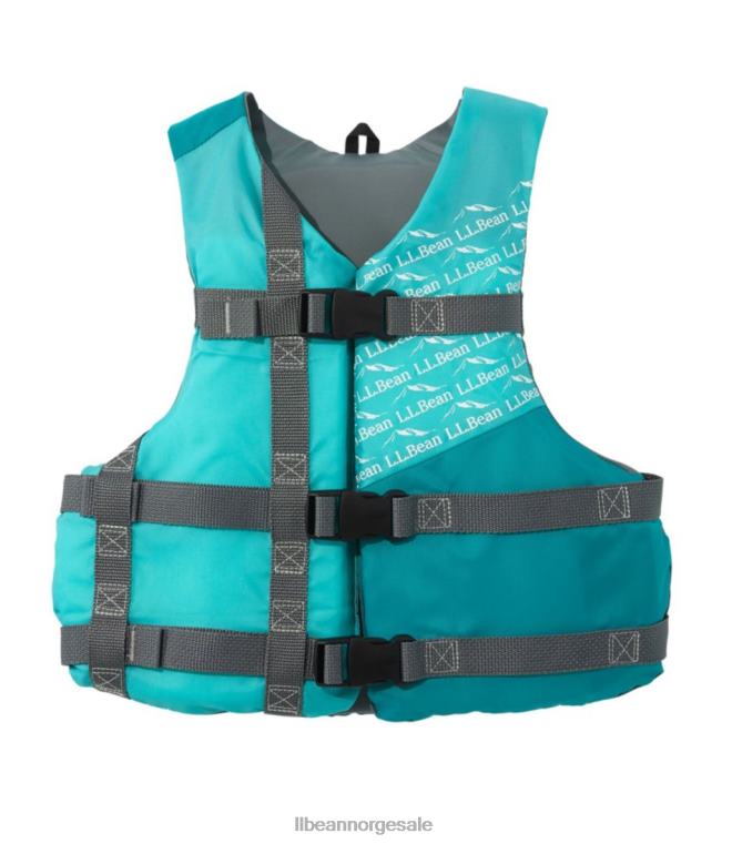 unisex allsport pfd 24VDH1364 L.L.Bean vannsport eviggrønn/turkis