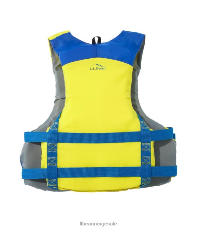 unisex allsport pfd 24VDH3925 L.L.Bean vannsport lys gul/stillehavsblå